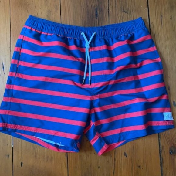 Mens Port Willunga Red Swim Short - Size LARGE - Picture 2 of 7